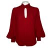 Blusa+scollo goccia