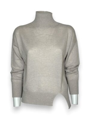 Lupetto con spacchetti cashmere