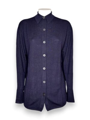 Camicia in lana merino