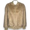 Bomber ecopelliccia