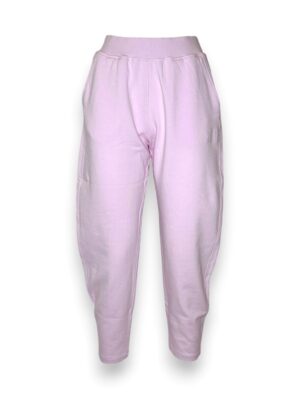 Pantalone carrot felpa