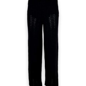 Pantalone zampa traforato+culotte