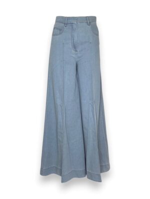 Jeans palazzo farfalla