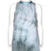 Top lungo senza maniche viscosa tie-dye