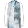 Top lungo senza maniche viscosa tie-dye