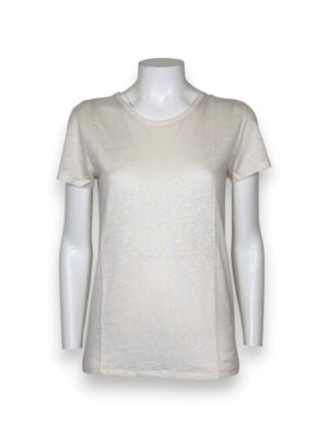 T-shirt mezza manica lino elastane