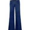 Jeans palazzo denim cashmere