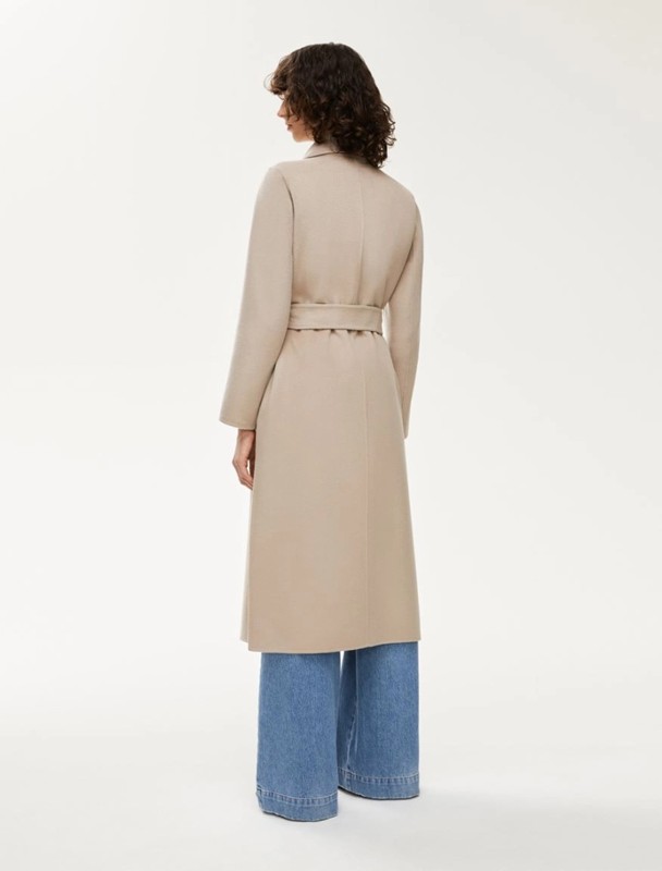 Cappotto doppio petto+cintura