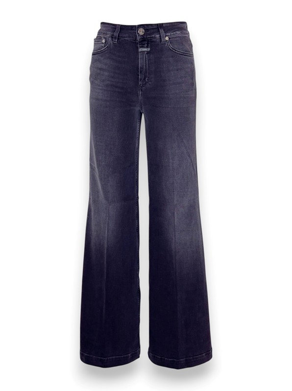 Jeans palazzo denim cashmere