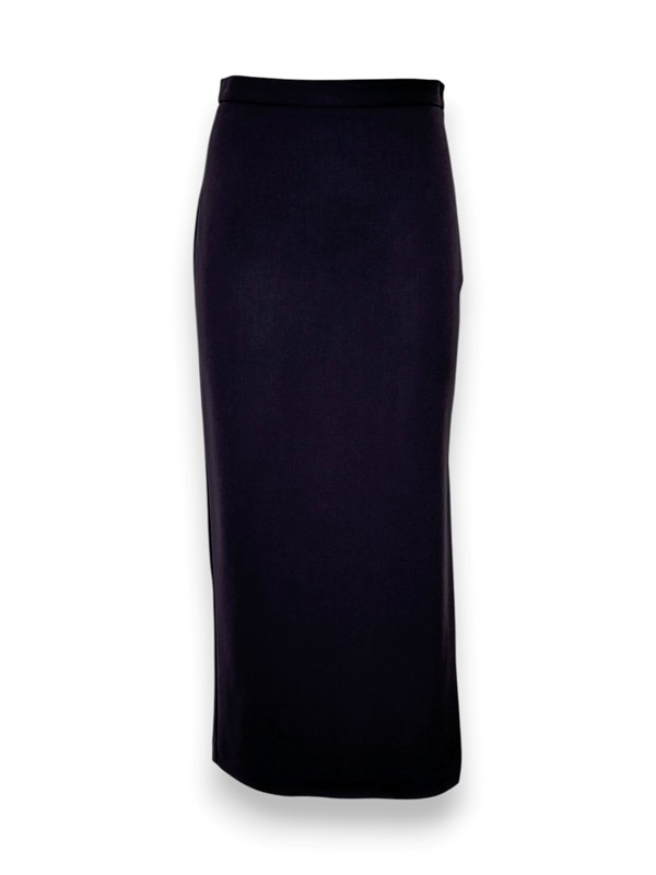 Tubino lungo+spacco viscosa strech