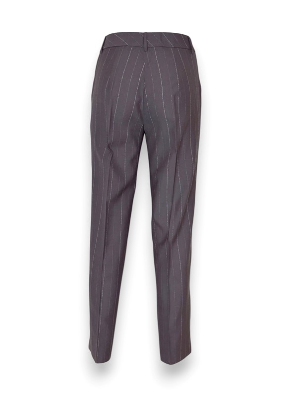 Pantalone new york gessato lurex