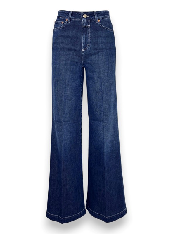 Jeans palazzo denim cashmere