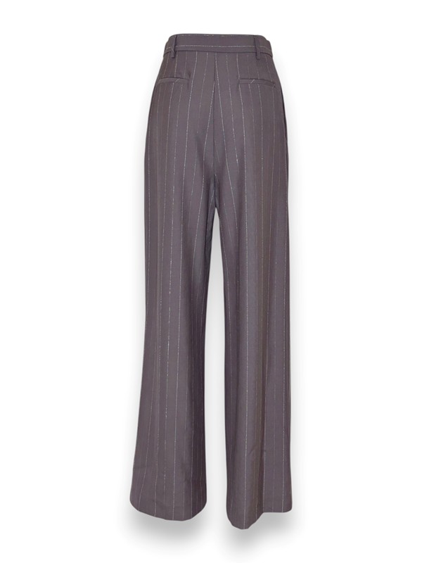 F3313662EBF5F0669D656E9F32A27F8D_ Pantalone palazzo gessato lurex