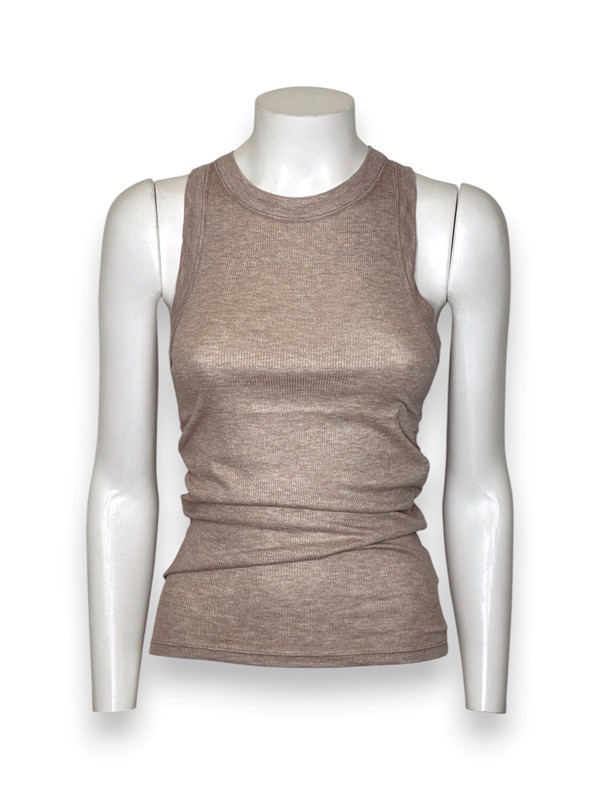 Top costina lurex viscosa elastan