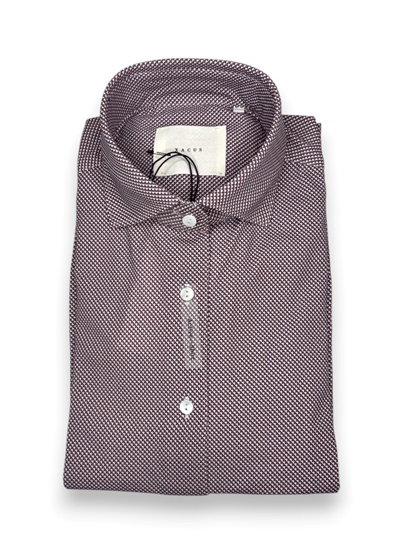 Camicia manica lunga no iron triangolini