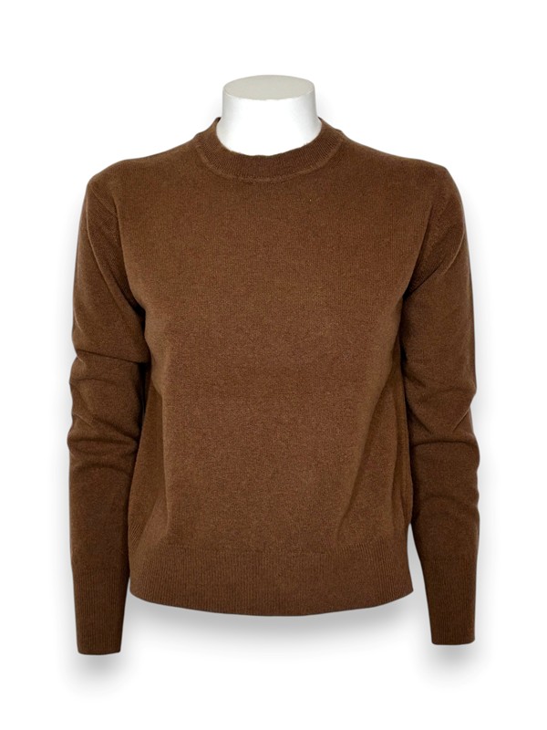 Girocollo misto cashmere