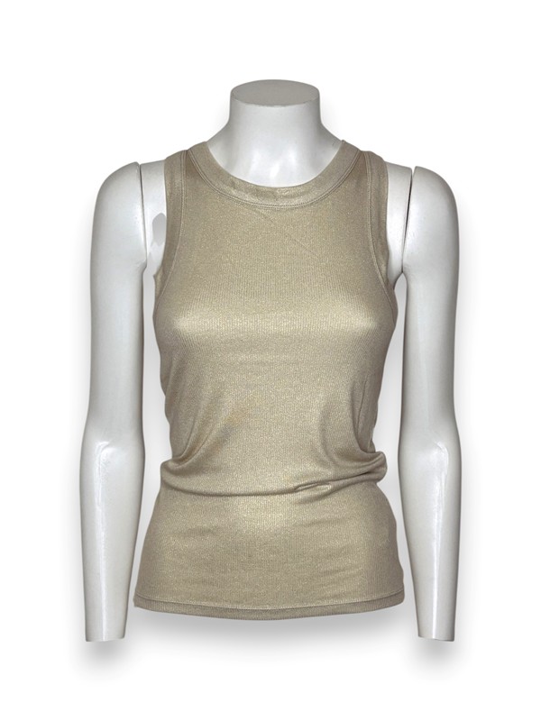 Top costina lurex viscosa elastan