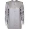 Camicia manica lunga collo piccolo viscosa