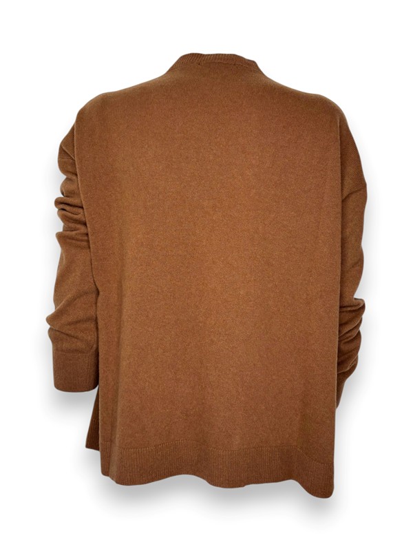 Girocollo over misto cashmere