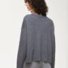Girocollo lana over misto cashmere