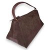 Borsa 1 manico triangolo camoscio