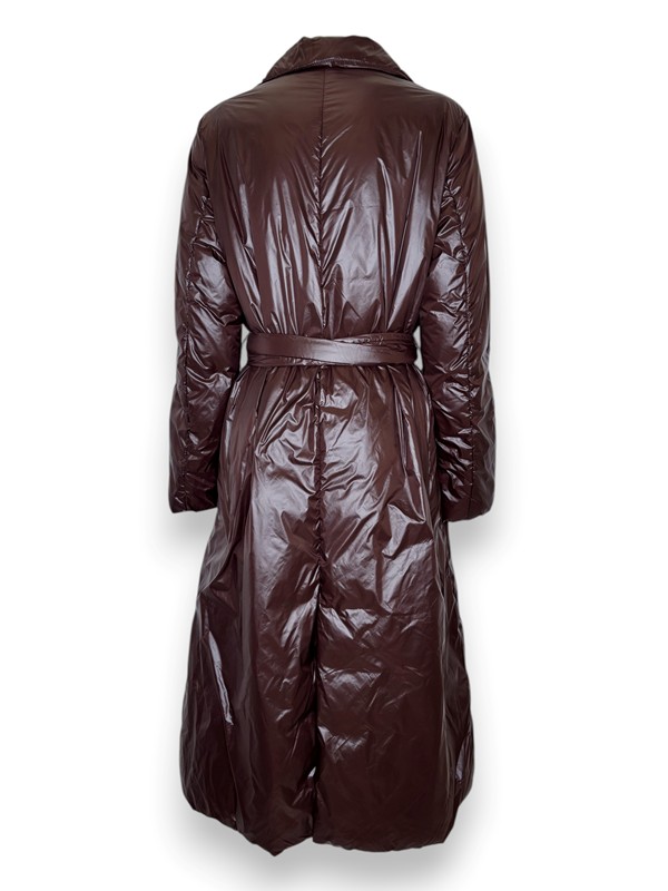 Cappotto lungo+cintura ecopiuma