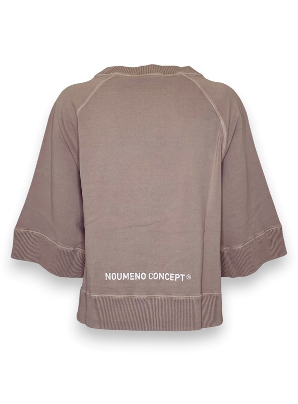 3BC99F2334002A2EE325A3AB29E9731D_ Girocollo felpa crop manica 3/4