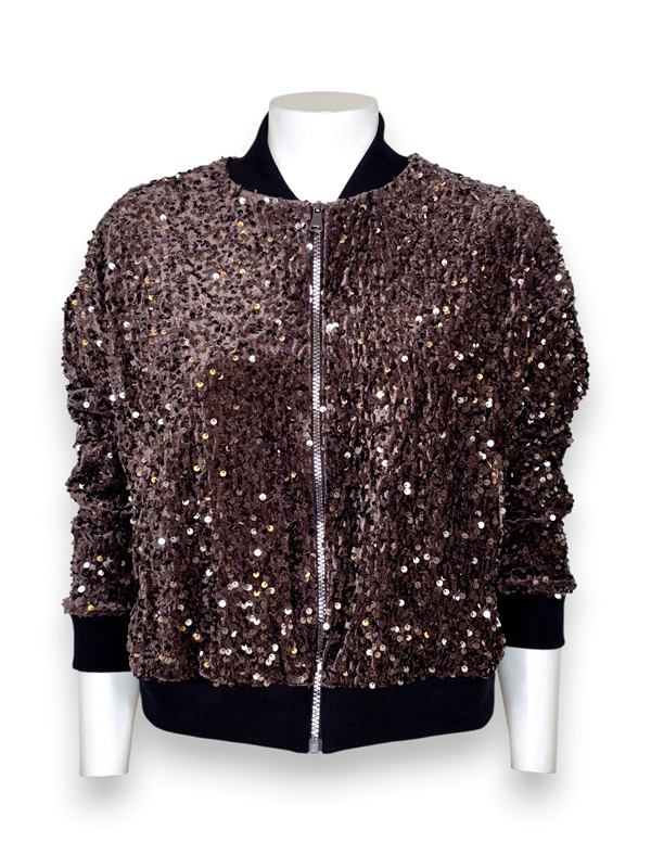Bomber paillettes