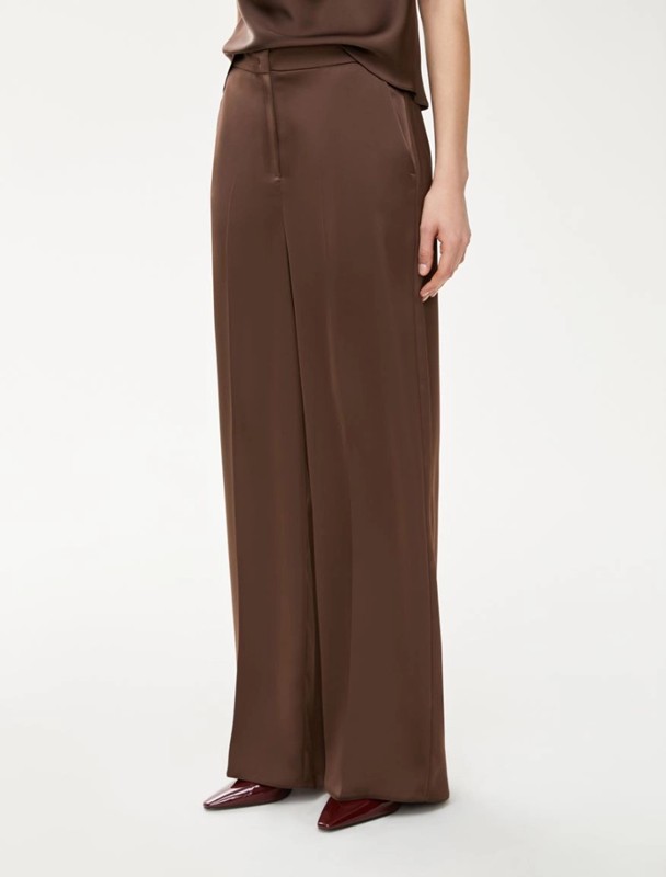 Pantalone palazzo raso