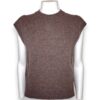 Gilet girocollo lana cashmere