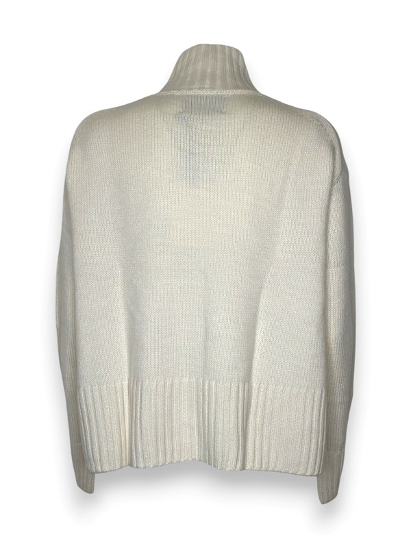 Maglia collo vulcano cashmere