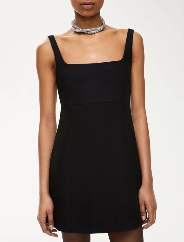 Abito tubino bretelle strech