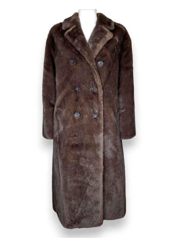 Cappotto ecopelliccia