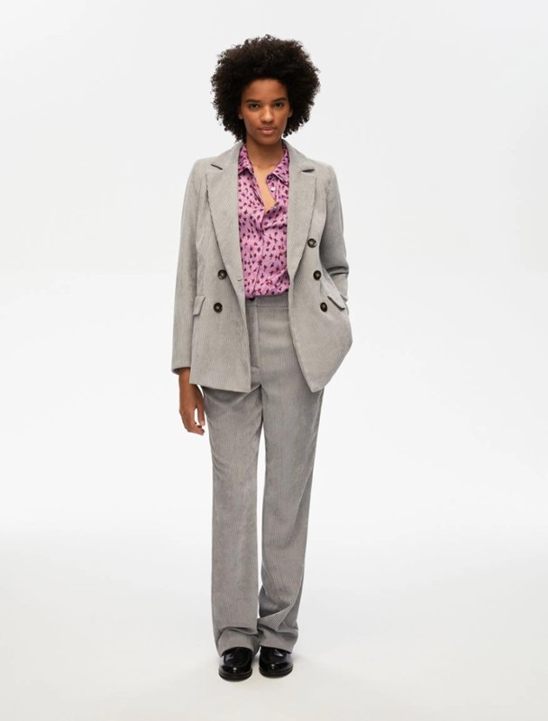 Blazer doppio petto velluto a coste