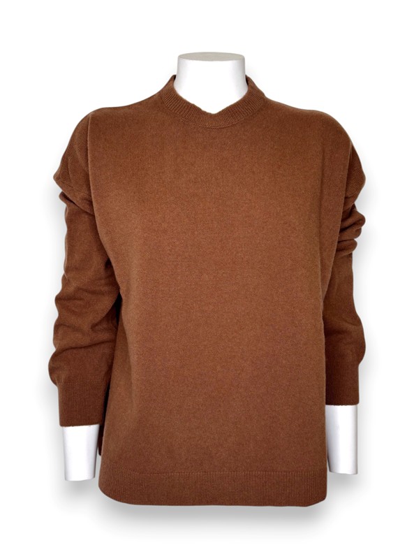 Girocollo over misto cashmere