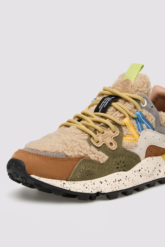 Sneakers suede teddy