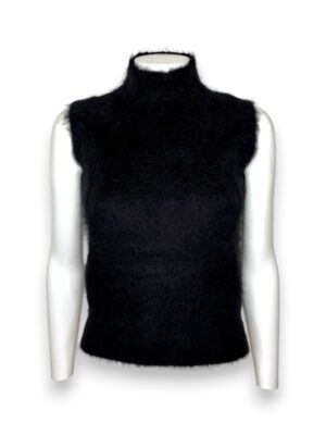 Gilet lupetto alpaca strech