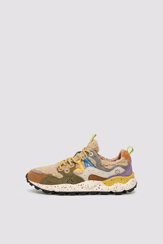 Sneakers suede teddy