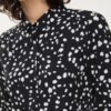 Camicia viscosa macchie pois