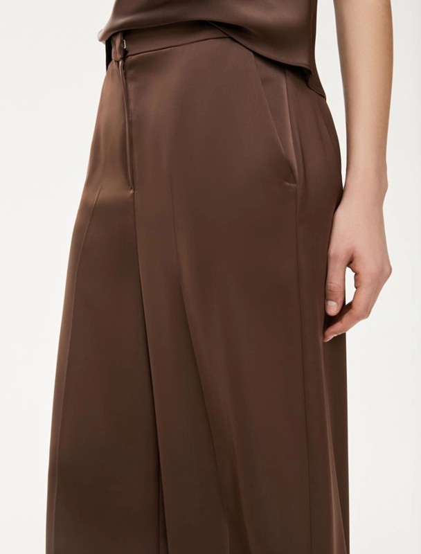 Pantalone palazzo raso