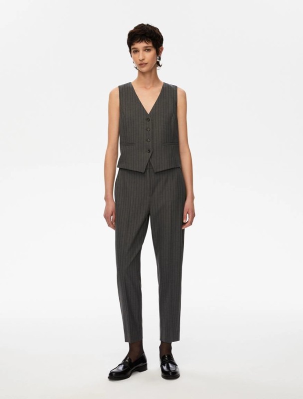 Pantalone new york gessato strech