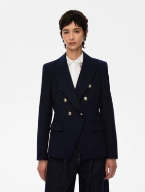 Blazer doppio petto strech