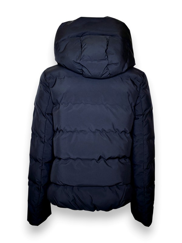 Ecopiumino artic con cappuccio fisso