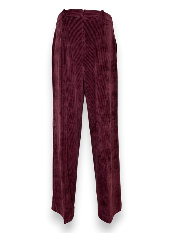 Pantalone palazzo velluto a coste