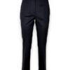 Pantalone flared piquet stretch