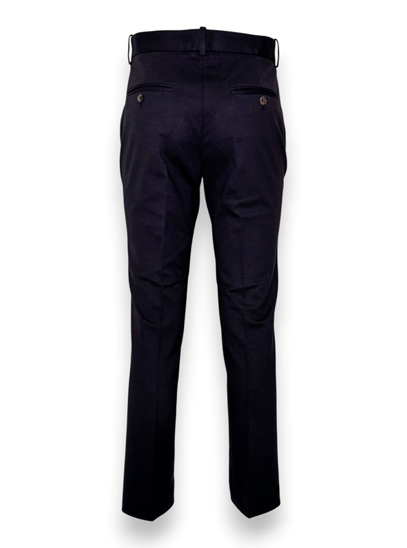 Pantalone flared piquet stretch