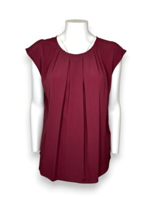 Top viscosa manica becco