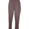Pantalone largo+coulisse felpa
