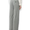 Pantalone wide leg grisaglia