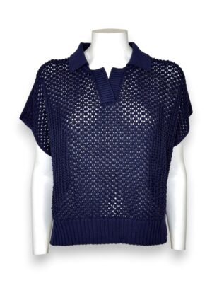 Polo mezza manica a rete